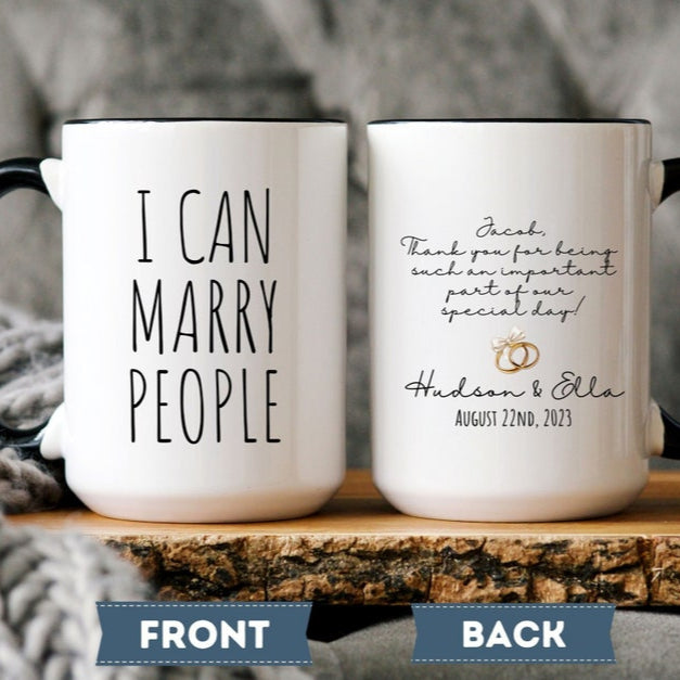 Officiant Gift, Wedding Officiant Gift, Officiant Wedding Gift For Men Women, Gift for Officiant, Wedding Officiant Proposal Gift, Thank You