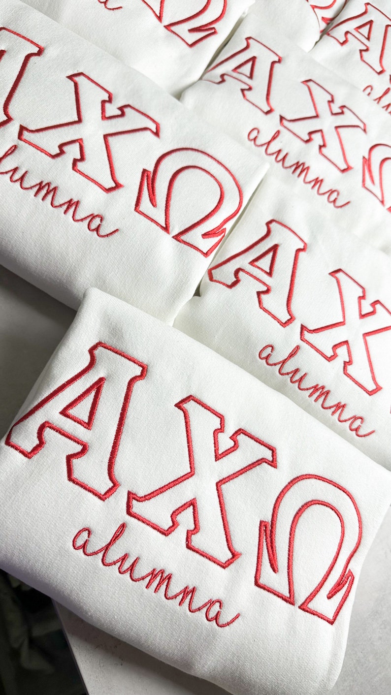 CUSTOMIZABLE Outline Stitched Sorority Crewneck and Hoodie | Big Little Family Letter Stitched Sweatshirts | Big and Little Gift il_794xN.4909218845_ms2c.jpg