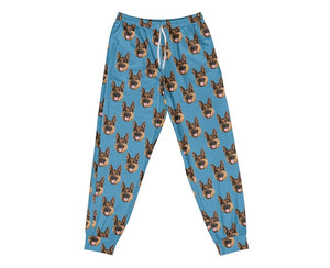 Custom Dog Pajama SweatPants, Pet Pajama Pants, Dog Face Pajama Pants, Custom Dog PJ Pants, Dog Photo Gift, Dog Picture Gifts