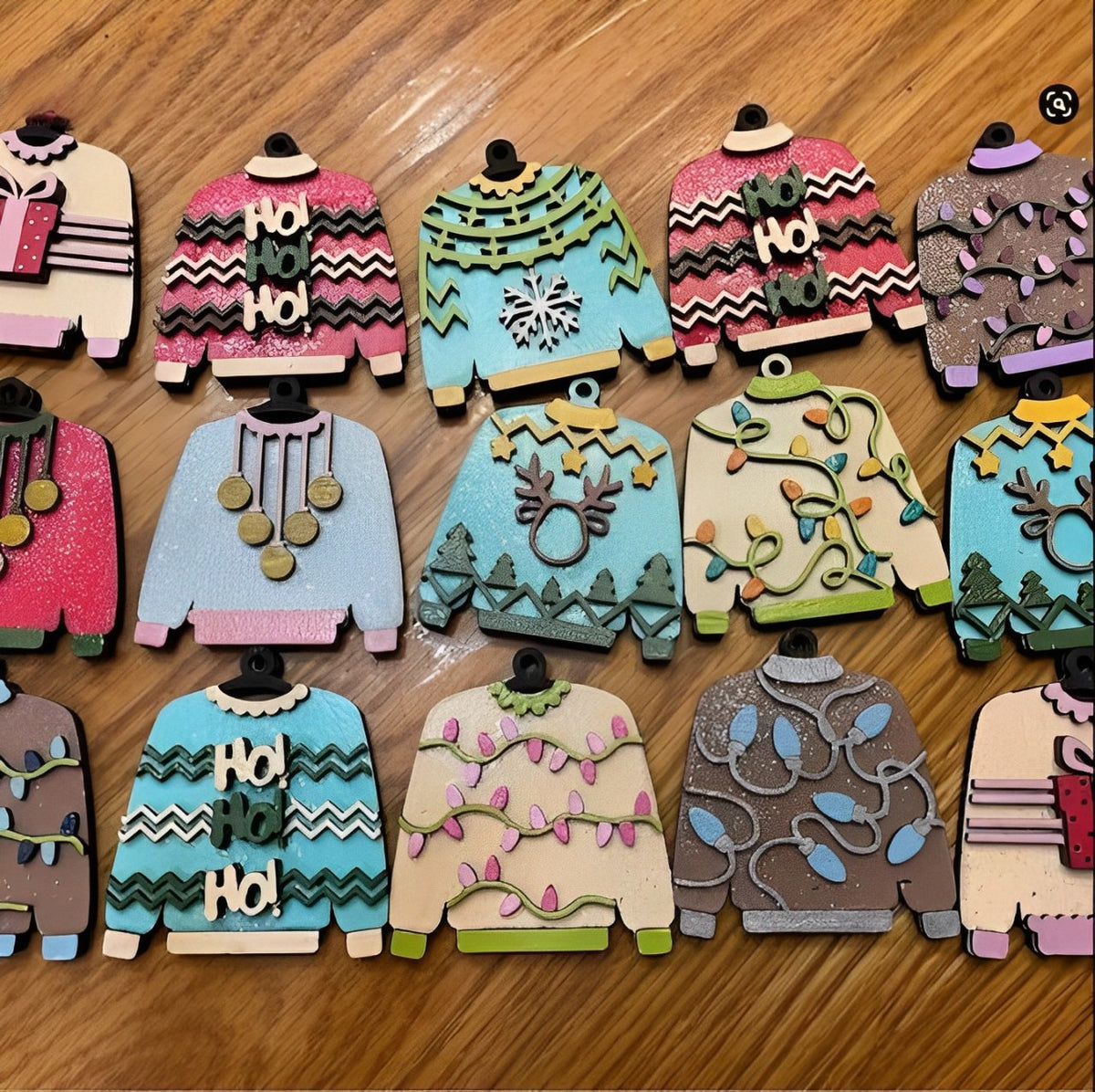 Ugly Sweater Christmas Ornaments, Ugly Christmas Sweater, Christmas Sweater, Christmas ornaments