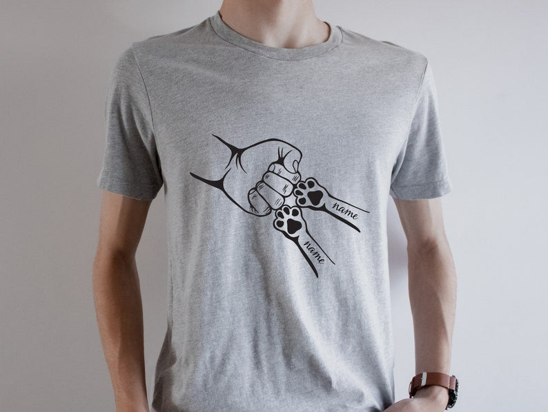 Personalized Dog Dad Shirt, Gift for Dog Lover, Dog Dad Shirt for Fathers Day, Dog Dad Gift for Birthday, Gift for Dad