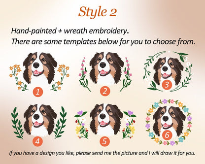 Custom Embroidered Pet From Your Photo Sweatshirt,Personalized Dog Hoodie, Pet Lover Gift