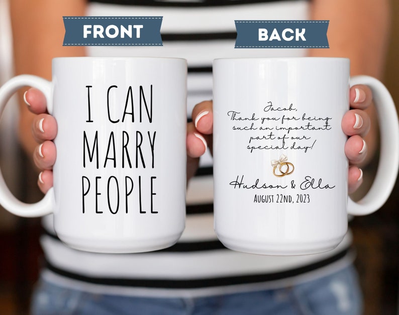 Officiant Gift, Wedding Officiant Gift, Officiant Wedding Gift For Men Women, Gift for Officiant, Wedding Officiant Proposal Gift, Thank You