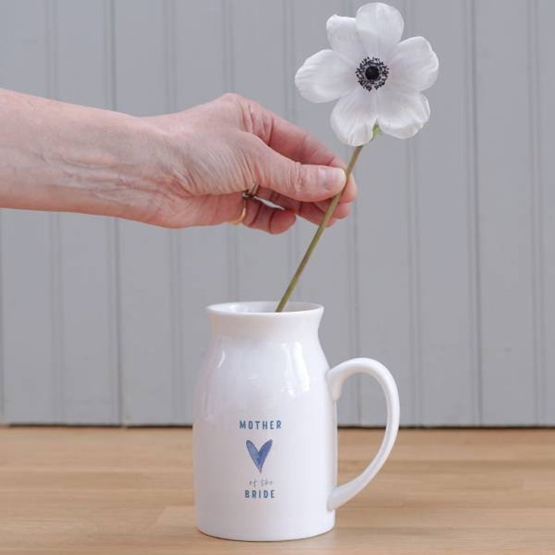 Bridesmaid/Mother of the Bride Ceramic Vase