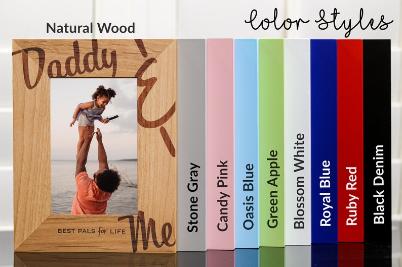 Grandpa & Me Picture Frame, Gift for Papa, First Grandpa Gift, New Papa Gift, Personalized Father's Day Gift