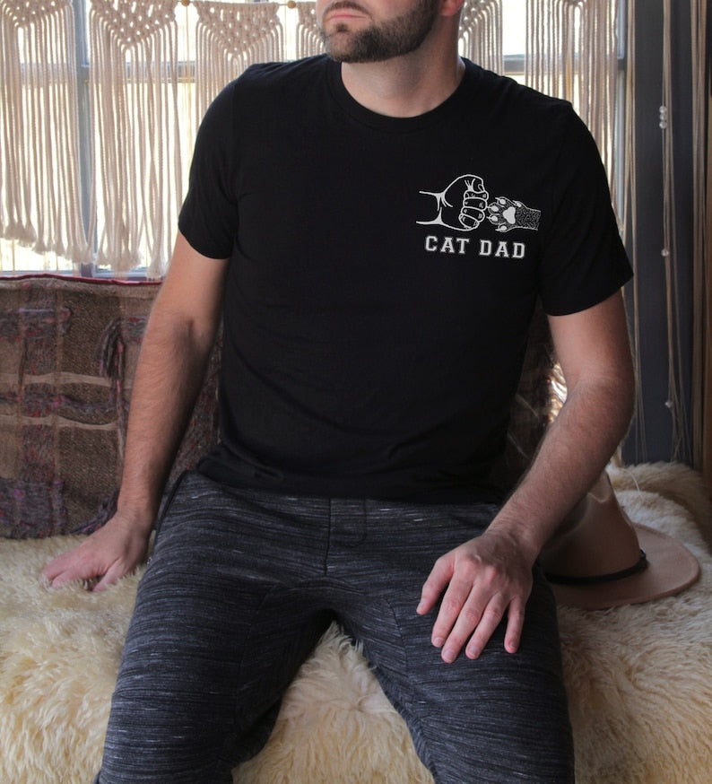 Cat Dad Gift, Cat Dad, Cat Lover Shirt, For Him, cat themed gifts, Gift for Cat Dad, Cat Dad Shirt, Cat Lover Gift Men, For Dad, Cat Gift