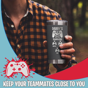 Dad Tumbler, Fathers Day Gift, Gamer Tumbler, Dad Birthday Gift, Funny Gifts for Dad, Gift from Kids, Husband Gift Gamer Gift Gamer Dad Gift
