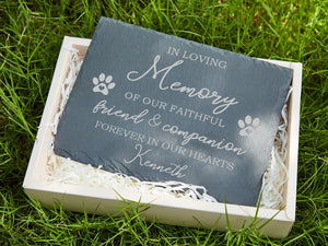 Personalized Memorial Stone.Grave Marker,Sympathy Gift.Remembrance Stone for Memorial Garden.Memorial Name Stone.Custom Memorial Gifts
