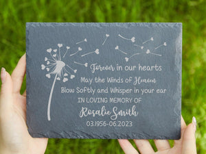Personalized Memorial Stone.Grave Marker,Sympathy Gift.Remembrance Stone for Memorial Garden.Memorial Name Stone.Custom Memorial Gifts