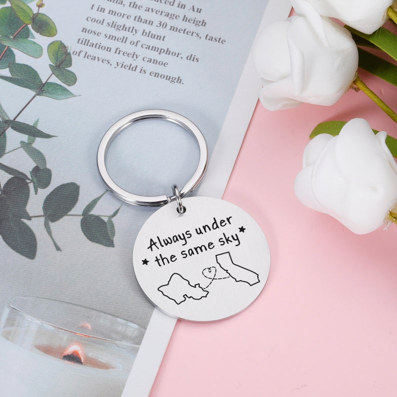 Boyfriend Long Distance Relationship Gift, Always under the same sky, Long distance Gift, Long Distance Friendship