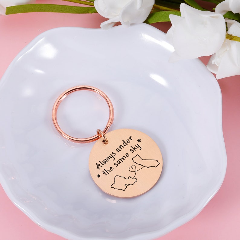 Boyfriend Long Distance Relationship Gift, Always under the same sky, Long distance Gift, Long Distance Friendship