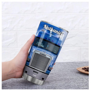 Personalized Trucker Tumbler, Custom Name Truck Tumbler, Engraved Trucker Travel Tumbler, Trucker Gifts For Men, Gift for Dad, son, Husband