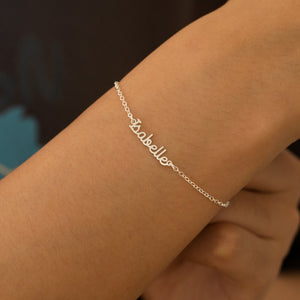 Personalized Name Bracelet, Custom Multiple Name Bracelet, Silver Bracelet for Mother, Family Name Bracelet, Mother's Day Gift for Grandma