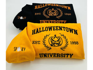 Embroidered Halloween embroidery sweatshirt/Halloweentown sweatshirt, sleeve spooky, ghost, Y2K Style Embroidered Crewneck| Pumpkin Shirt il_794xN.5098155811_l7y8.jpg