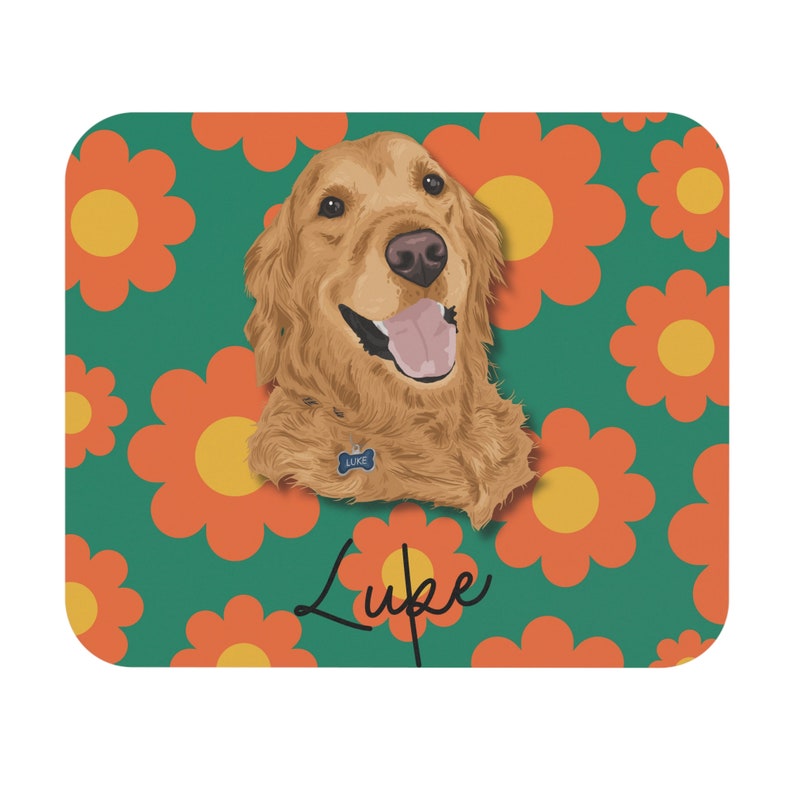 Custom Pet Mouse Pad , Pet portrait mouse pad, Pet Photo mouse pad, Mouse Pad Pet Lover Gift, Pet Photo on Mouse Pad, Pad For Pet Lover