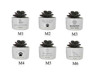 Pet Memorial Planter, Dog Memorial, Loss Of Pet Gift, Personalized Gift Flower Pot, Loss Of Dog, Pet Memorial Gift