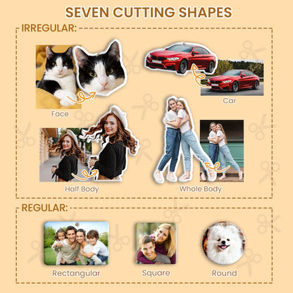 Custom Air Freshener from Photo - Air Freshener - Car Accessories for Boyfriend Birthday Gift for dad, Gift For Dog Lover