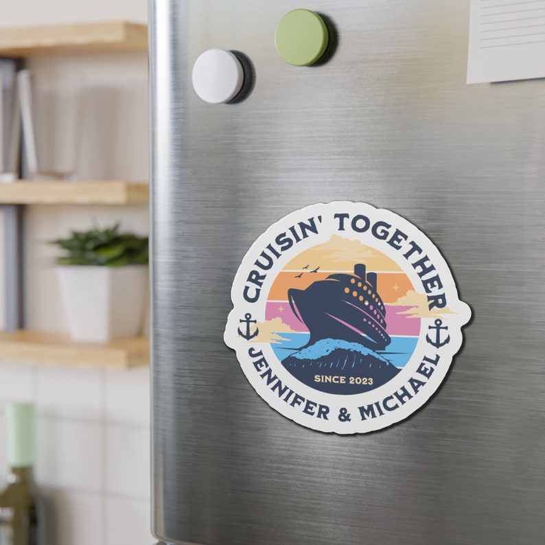 Personalized Cruise Door Magnets, Cruise Door Decorations, Custom magnetic cruise Ship door decoration personalized cruise door magnet sign