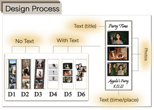 Personalized Film Photo Gift Acrylic Stand Custom Couple Photos Bestfriend Family Memory Anniversary Gifts for Her Meaningful Photo Keepsake