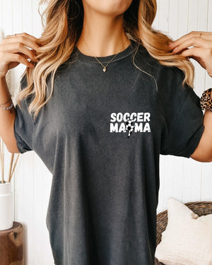 Soccer Mama T-Shirt, Sports Mom T-Shirt, Gift Shirt For Sports Mom, Game Day T-Shirt, Custom Soccer Mom T-Shirt, Soccer Mom Life