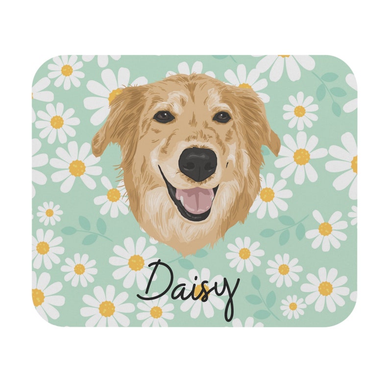 Custom Pet Mouse Pad , Pet portrait mouse pad, Pet Photo mouse pad, Mouse Pad Pet Lover Gift, Pet Photo on Mouse Pad, Pad For Pet Lover