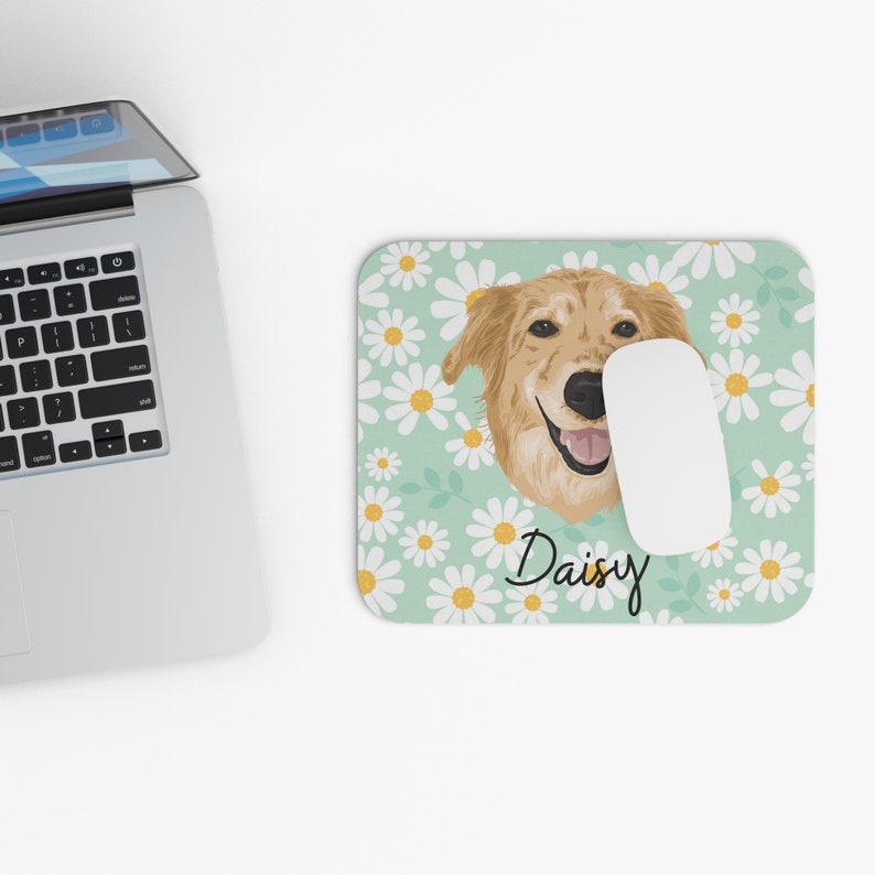 Custom Pet Mouse Pad , Pet portrait mouse pad, Pet Photo mouse pad, Mouse Pad Pet Lover Gift, Pet Photo on Mouse Pad, Pad For Pet Lover