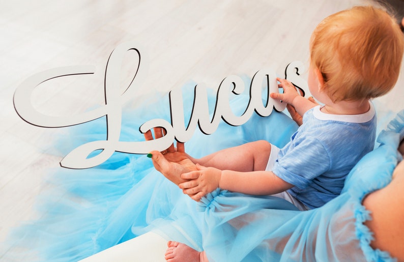 Wooden Name Sign Baby Name Sign Nursery Name Sign Custom Name Sign Wooden Letters Wood Name Sign Wall Name Sign Baby Name Cutout
