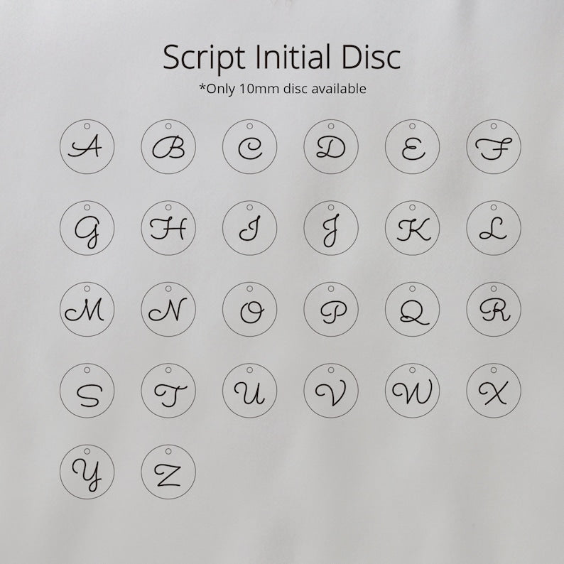 Personalized Birth Flower Disc Necklace, Month Initial Charm Necklace, Chain Necklace Jewellery, Christmas Bridesmaid Gift for Wedding/Mom