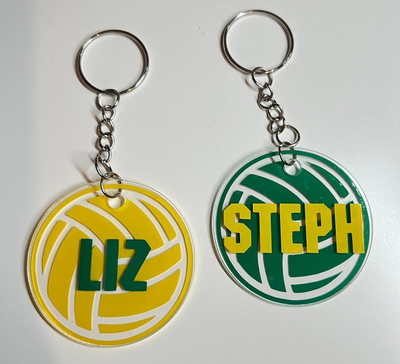Diamonds Netball Keyring - Australia Sports Keyring - Team Gift - Personalised