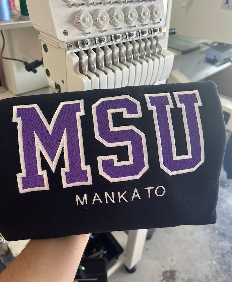 Custom Filled Embroidered Varsity Crewneck, Embroidery Crewneck, Embroidered Sweatshirt, university sweaters, personalized sweatshirt il_794xN.5217760785_kei0.jpg