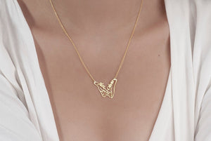 Personalized Bestfriend Necklace, Sterling Silver Pendant, Gifts For Teenage Girls