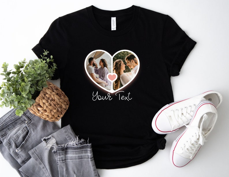Custom Photo shirt, Personalized Family Picture Tee, Custom Picture Tshirt, Birthday photo Shirt, Holiday Gift, Family Picture Tee
