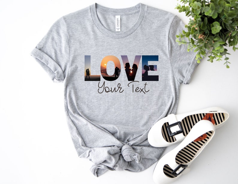 Custom Photo shirt, Personalized Family Picture Tee, Custom Picture Tshirt, Birthday photo Shirt, Holiday Gift, Family Picture Tee