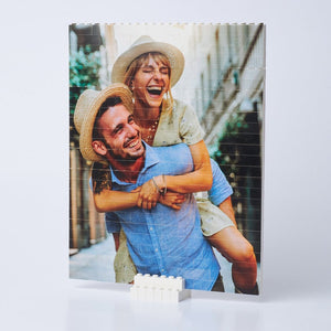 Photo Custom Building Block, Jigsaw Puzzle, Picture Puzzle, Christmas Photo Gift, Puzzle for Adults, Building Brick Photo Puzzle