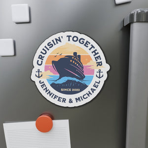 Personalized Cruise Door Magnets, Cruise Door Decorations, Custom magnetic cruise Ship door decoration personalized cruise door magnet sign
