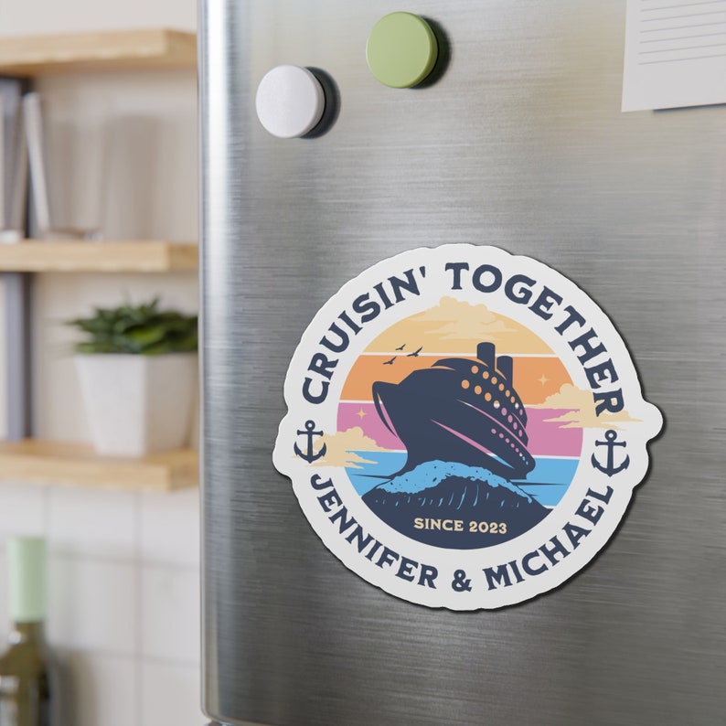 Personalized Cruise Door Magnets, Cruise Door Decorations, Custom magnetic cruise Ship door decoration personalized cruise door magnet sign