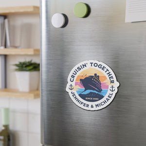 Personalized Cruise Door Magnets, Cruise Door Decorations, Custom magnetic cruise Ship door decoration personalized cruise door magnet sign