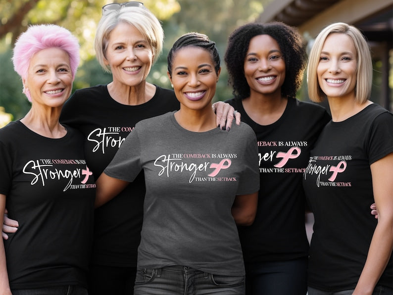 Personalized Breast Cancer Shirts Custom Team Cancer Tee Cancer Survivor Shirt Breast Cancer Awareness, Pink Ribbon, Cancer Survivor Gifts