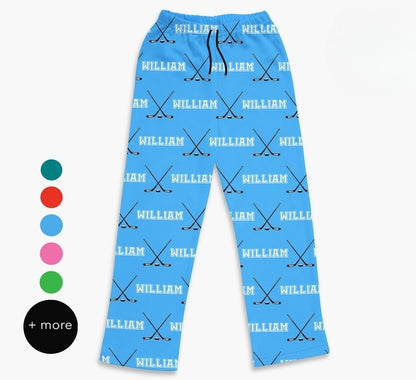 Personalized Hockey Pajama, Sports gift, hockey pajama gift, gift for hockey player, team gift, hockey team gift, custom hockey pajama il_794xN.5240559778_skbp_1.jpg