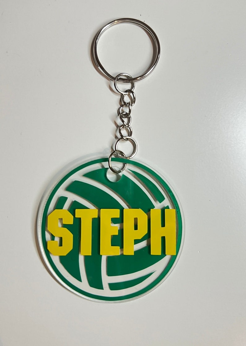 Diamonds Netball Keyring - Australia Sports Keyring - Team Gift - Personalised