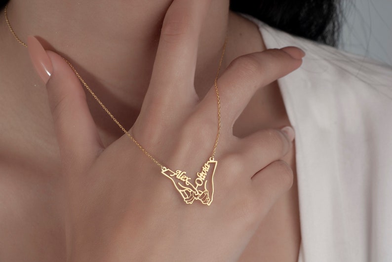 Personalized Bestfriend Necklace, Sterling Silver Pendant, Gifts For Teenage Girls