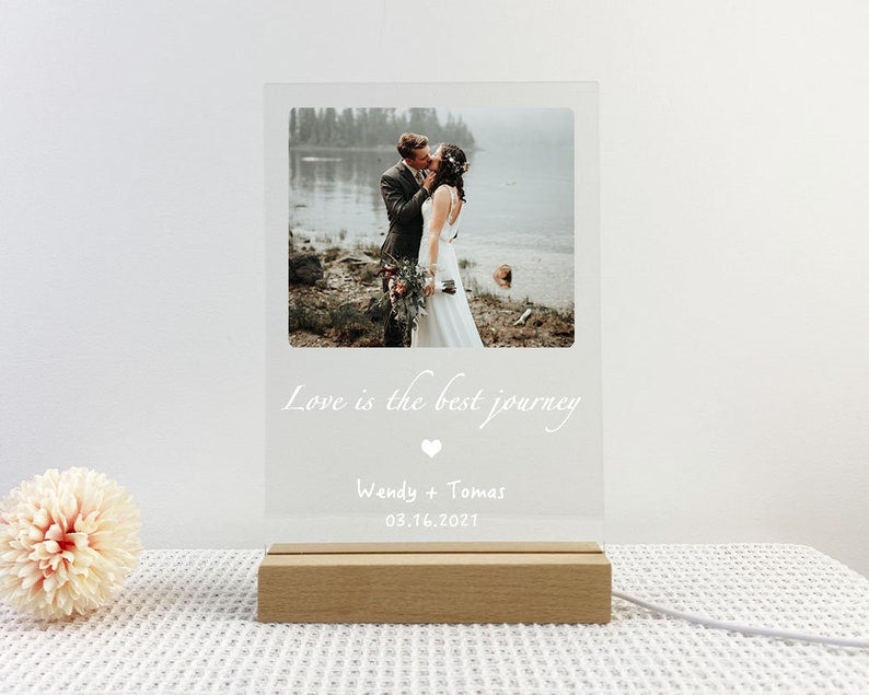 Custom Engagement Gifts for Couple | Personalized Engaged Gifts | Engagement Frame | Custom Gift | Anniversary Birthday Wedding Gifts