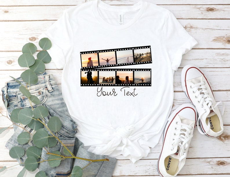 Custom Photo shirt, Personalized Family Picture Tee, Custom Picture Tshirt, Birthday photo Shirt, Holiday Gift, Family Picture Tee