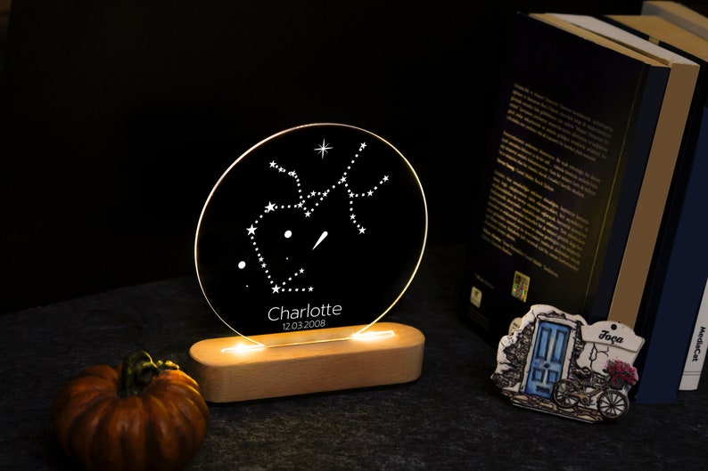 Astrology Night Light - Personalized Night Light - Zodiac Night Light - Zodiac Sign Gift - Astronomy Gifts - Gift For Boyfriend / Girlfriend il_794xN.5278593594_gnwu.jpg