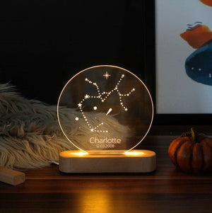 Astrology Night Light - Personalized Night Light - Zodiac Night Light - Zodiac Sign Gift - Astronomy Gifts - Gift For Boyfriend / Girlfriend il_794xN.5278686276_lmx4.jpg