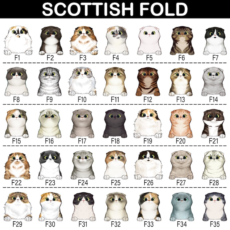 Personalized Cat Ornament, First Christmas Cat Ornament, Cat Lover Gift, Cat Ornament, Cat Christmas Gift, Custom Cat Breed Ornament