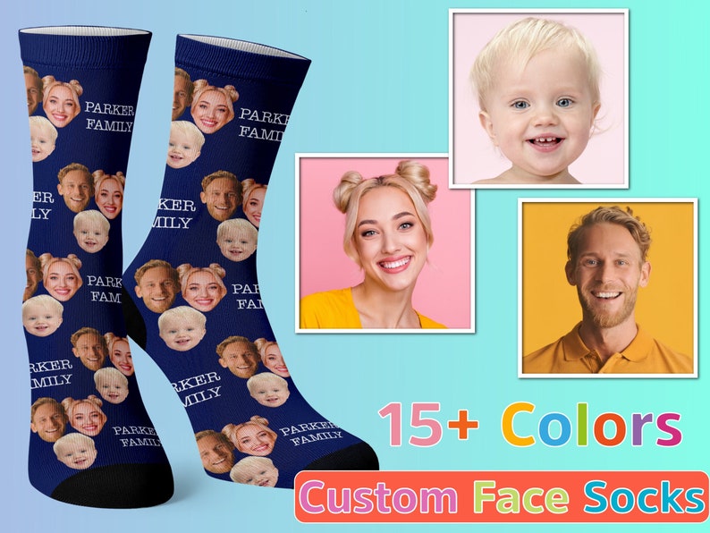 Personalized Socks with Faces, Father's Day Gift for Dad, Custom Face Socks, Face on Socks, Gifts for Him, Personalized Gifts for Men il_794xN.5286793312_otq3.jpg