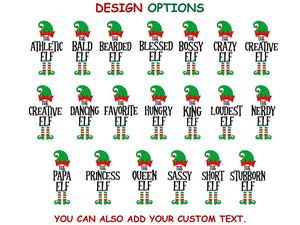 Custom The Elf Shirt, Custom Elf Shirt, Christmas Family Matching, Funny Christmas Shirt, Christmas Elf Shirts, Christmas Family Matching