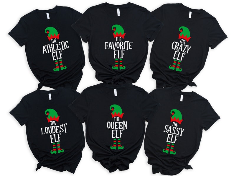Custom The Elf Shirt, Custom Elf Shirt, Christmas Family Matching, Funny Christmas Shirt, Christmas Elf Shirts, Christmas Family Matching