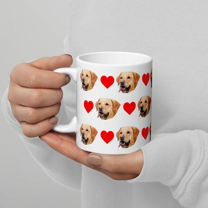 Custom Dog Face Mug, Personalized Pet Mug, Dog Mom Gift, Personalized Gift, Photo Mug, Custom Mug, Gift For Dog Lover, Dog Mom, Dog Dad